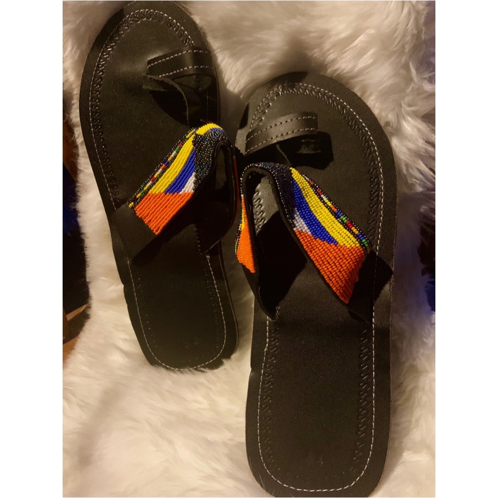 Exquisite Beaded Sandals (For Men)